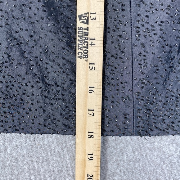 Vtg Gap beaded sparkle pencil skirt size 1 bling preppy glam 1999 Friends - Picture 7 of 10